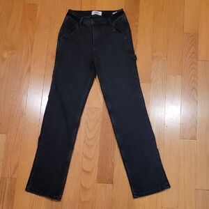 Wrangler Women's Straight Leg Gray Caroenter Jeans 4x32